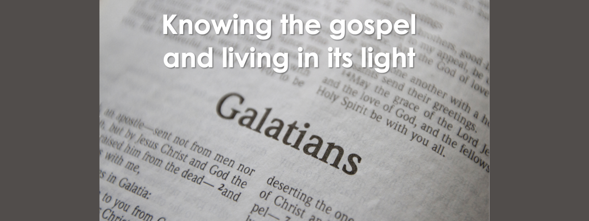 New Sermon Series**Listen here
