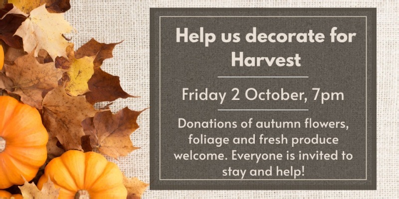 Decorating for Harvest